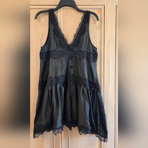 Free‎ People Intimates In The Grove Mini Slip Dress Nightie Gown - Picture 10 of 11